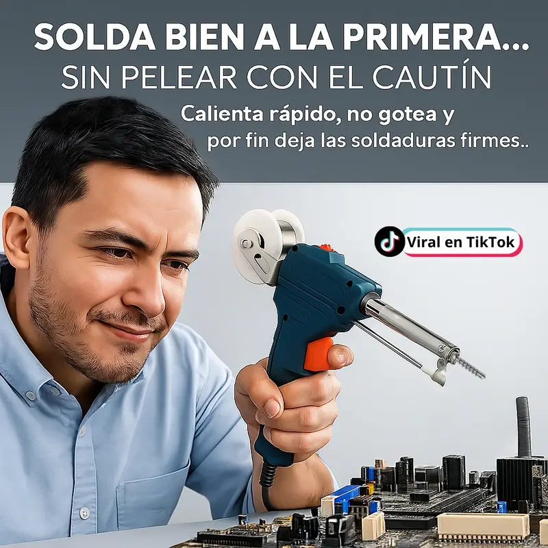 Kit Pistola de Soldadura Automática | Resultados Profesionales Sin Esfuerzo