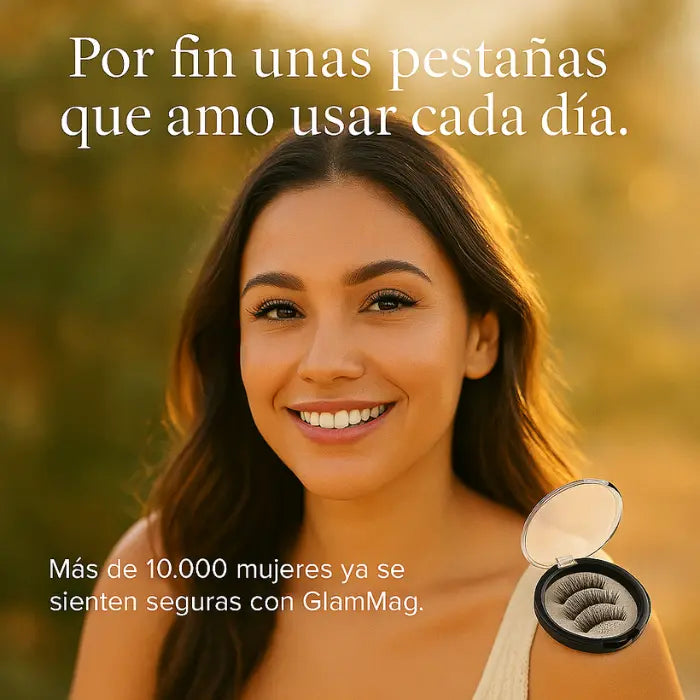 Pestañas Magnéticas GlamMag™ + Guía de Maquillaje Avanzado GRATIS